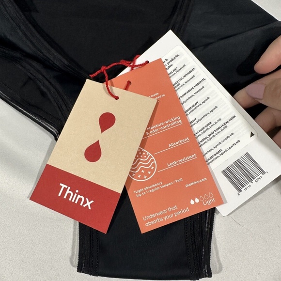 NWT $30 THINX [ 3XL‎ ] Menstrual Cheeky Period Moderate Absorbency Underwear - Picture 9 of 12